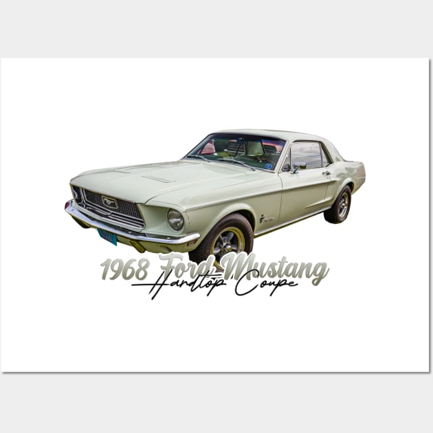 1968 Ford Mustang Hardtop Coupe Wall Art by Gestalt Imagery